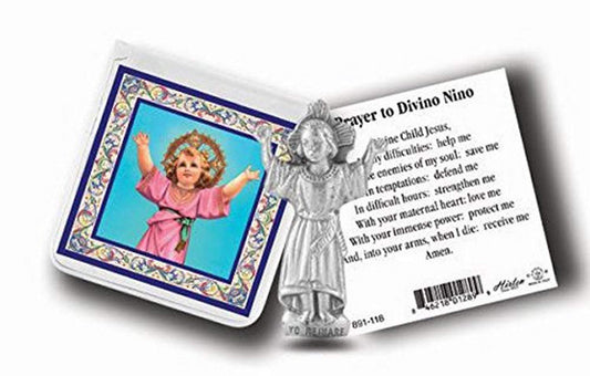 WJ Hirten StealStreet SS-Wjh-891-118 Divino Nino Catholic Pocket Statue