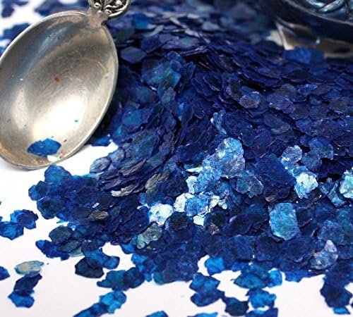 Sapphire Blue Natural Mica Flakes - 311-4392