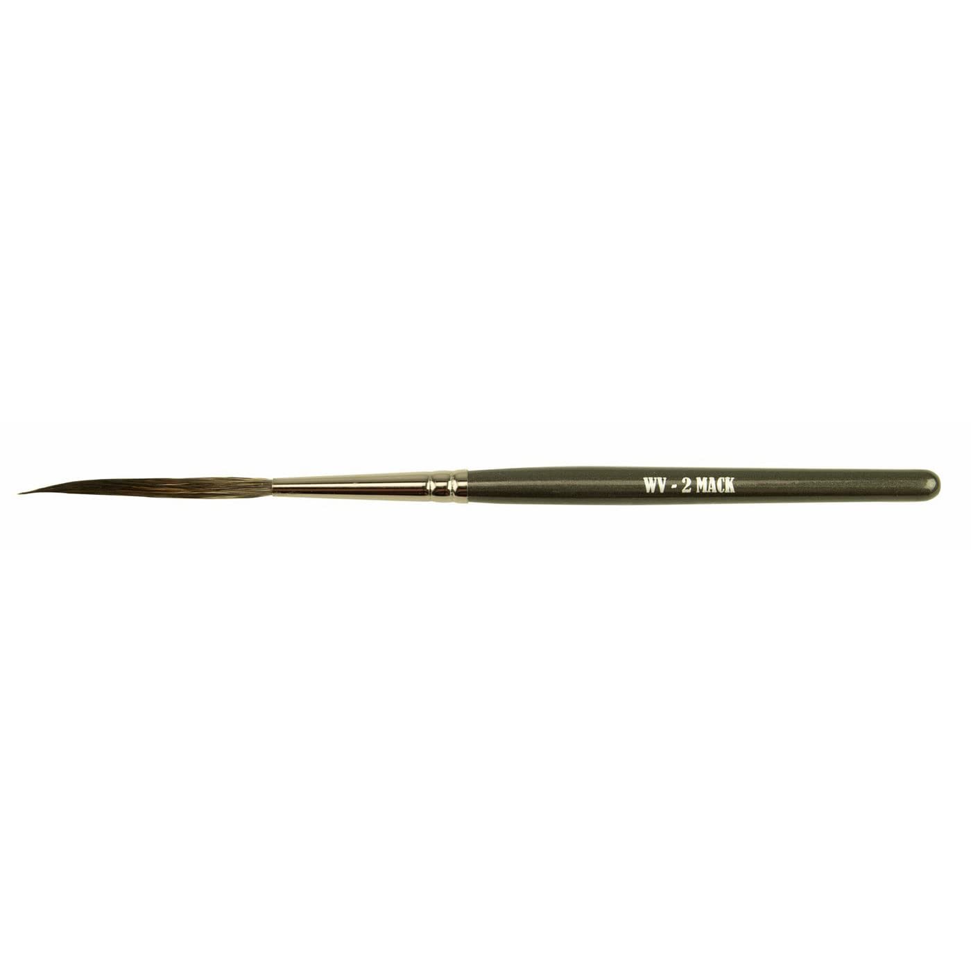 Set of 3 Sizes 0-2 Wizard Vortex Scroll Pinstriper Blue Squirrel Grey Handle Brush