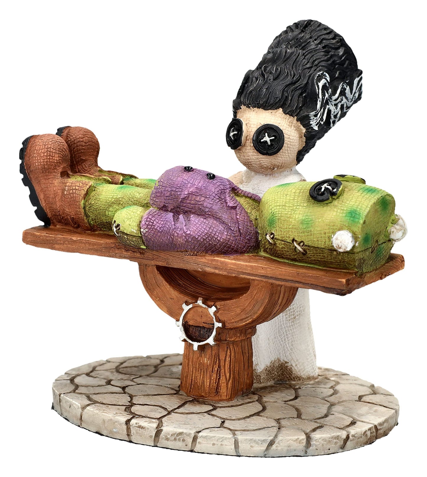 Pacific Giftware Pinhead Monsters Giving Life Frankenstein & Bride Collectible Statue Figurine