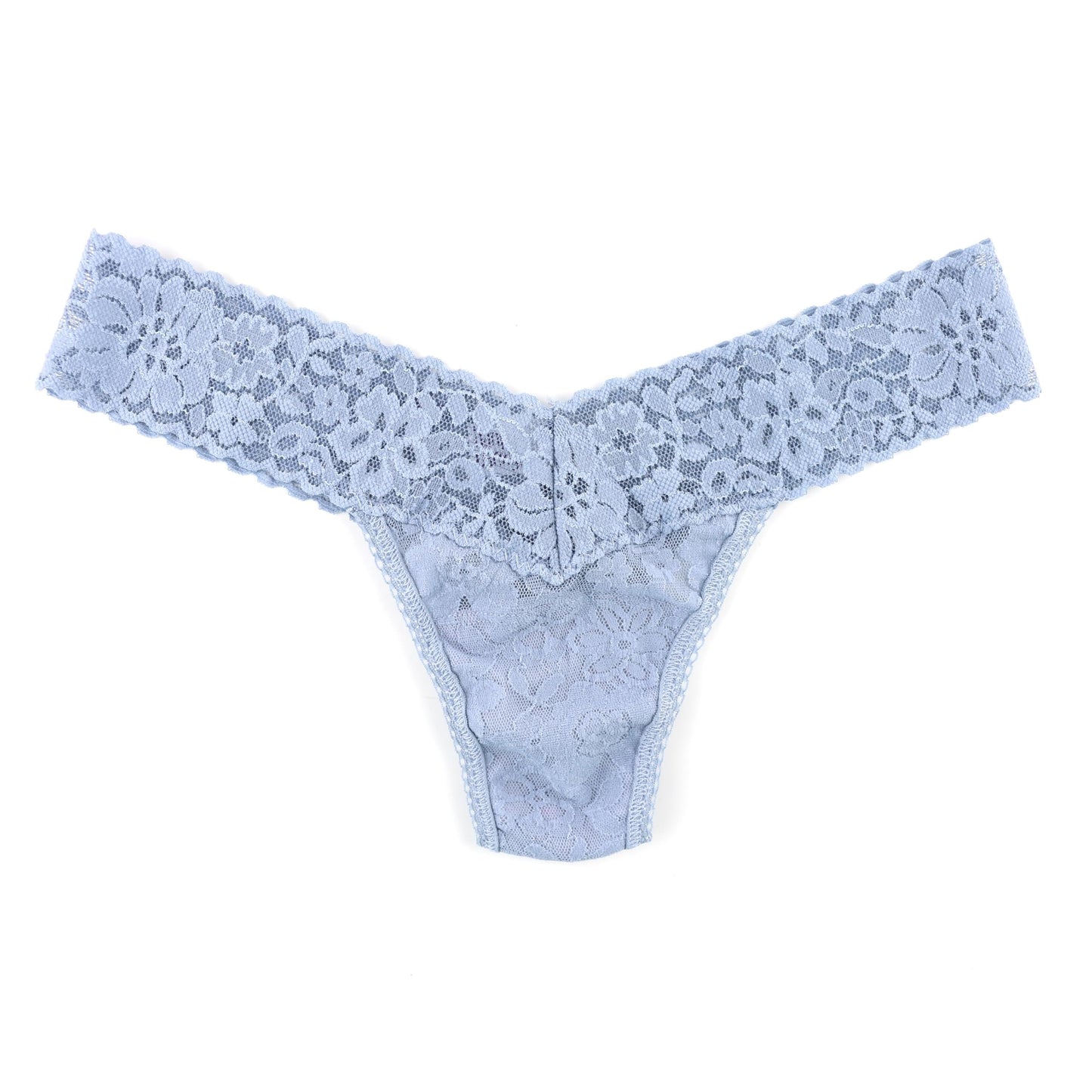 hanky panky - Daily Lace Low Rise Thongs for Women | Lacy Lingerie, Comfortable Underwear | One Size (2-12) | 3 pack