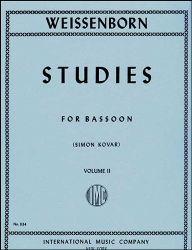 50 Advanced Studies, Op. 8 Book 2 for bassoon (IMC1134)