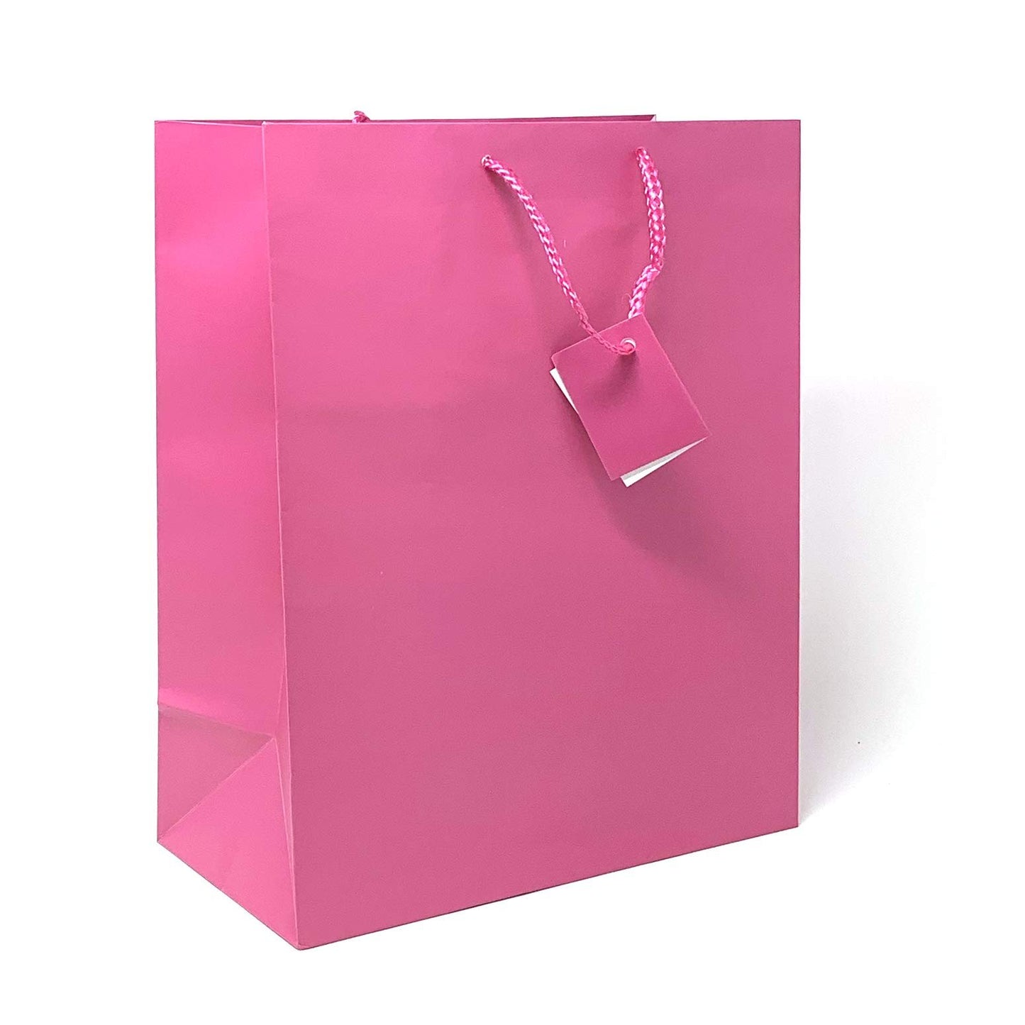 allgala 12PK Value Premium Solid Color Paper Gift Bags