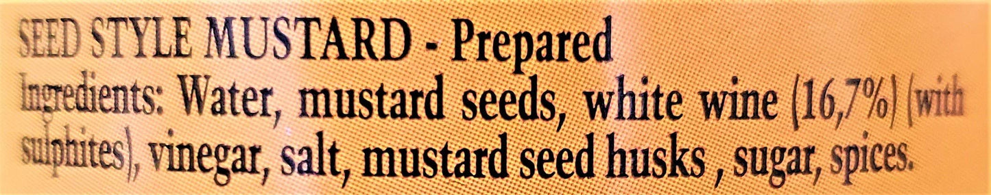 Edmond Fallot Seed Style Mustard (2 Pack, Total of 14.4oz)