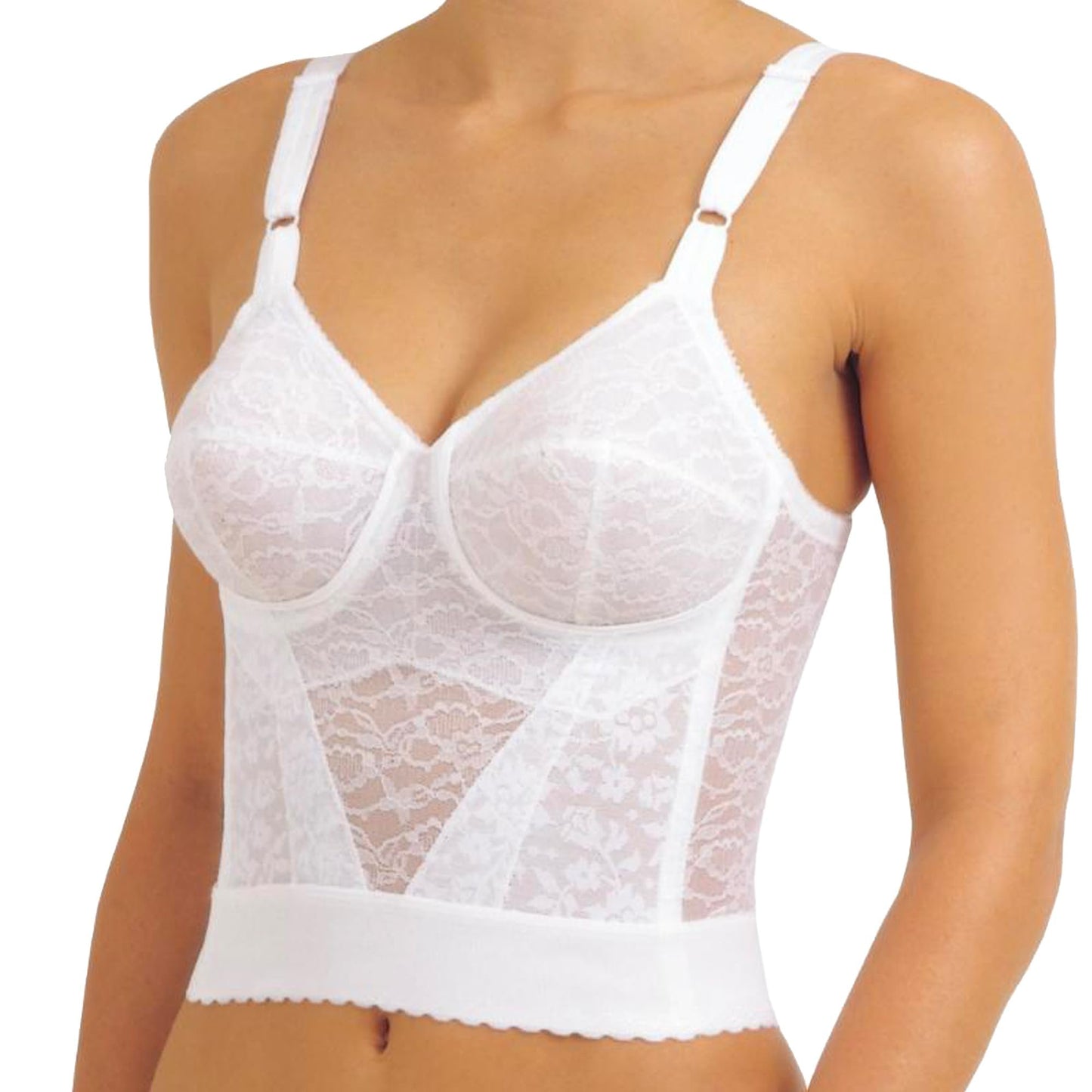 Rago Style 2202 - Long Line “Expandable Cup” Bra