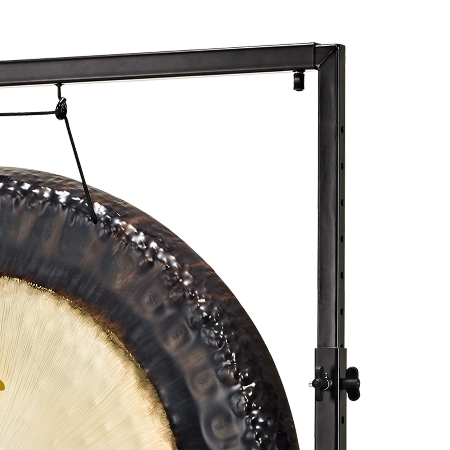 Professional Steel Framed Gong/Tam Tam Stand, 40" — NOT MADE IN CHINA — For Meditation, Sound Healing Therapy and Yoga, 2-YEAR WARRANTY