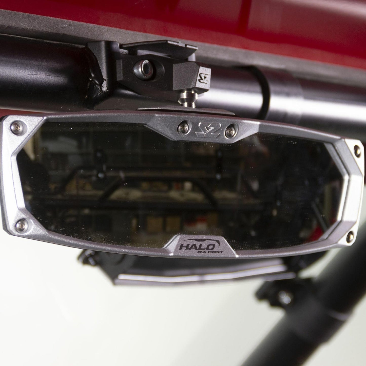 Seizmik Halo-RA CAST Rear View Mirror Compatible with Polaris RZR Pro XP/Turbo R 2020-2023 UTV Models | Cast Aluminum Bezel