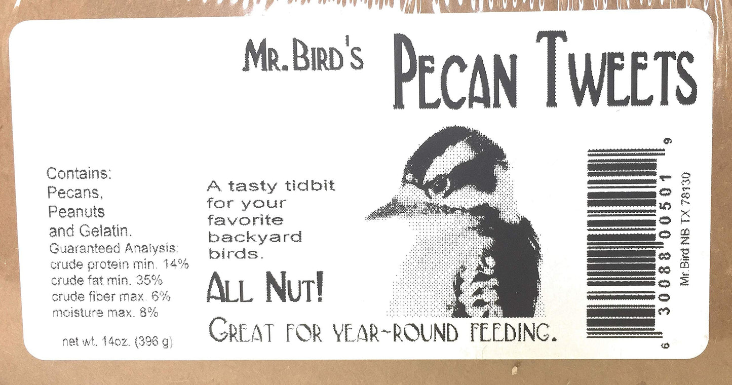 Mr. Bird Pecan Tweets All Nut Bird Seed - 5 Pack