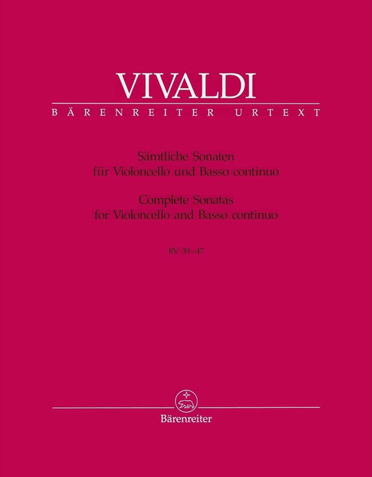 Vivaldi: Complete Cello Sonatas, RV 39-47