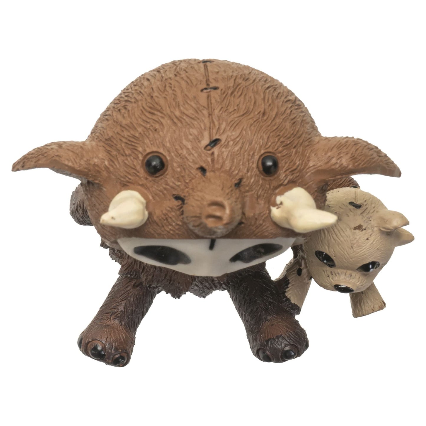 Furrybones Warren Decorative Skeleton Dressed in a Wooly Mammoth Costume A Decorative Skull Figurine with a Touch of Cuteness