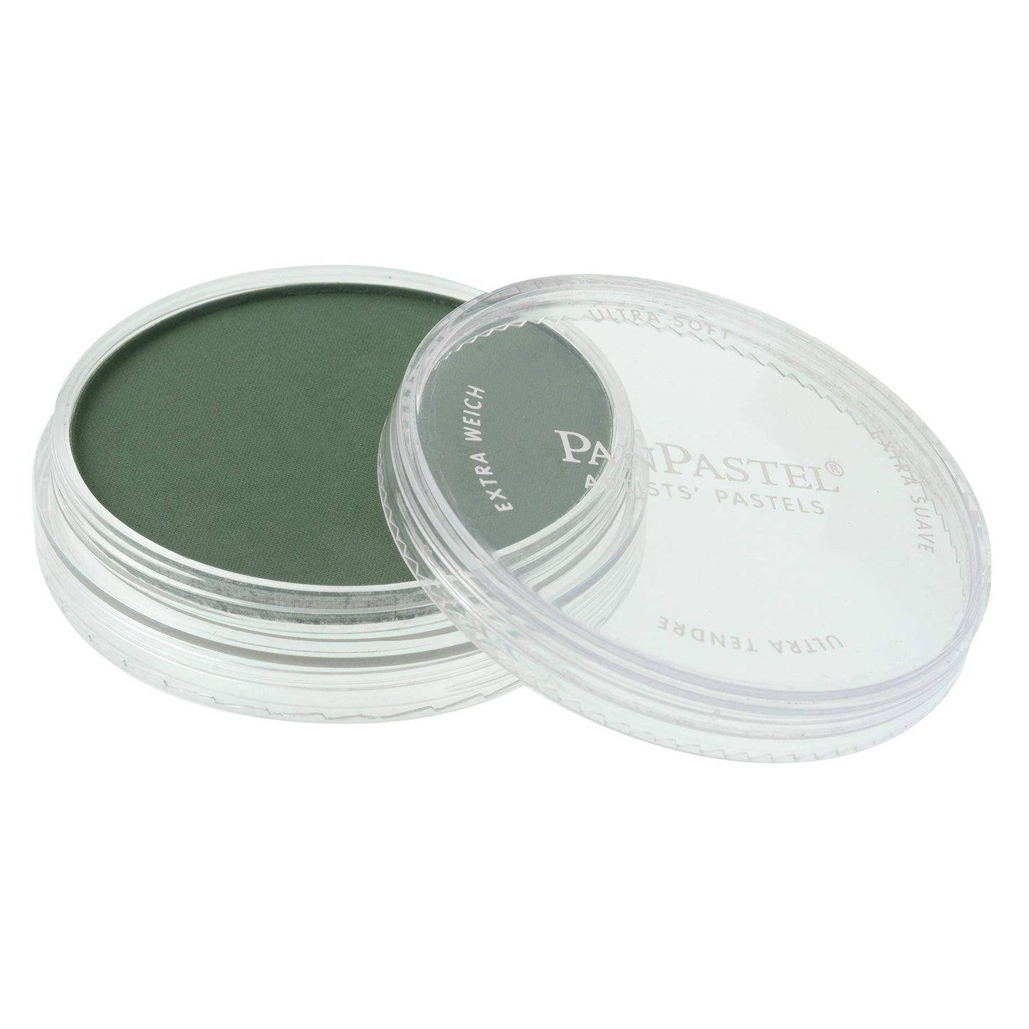 PanPastel Artist Pastels by GOLDEN, Permanent Green Extra Dark, 2.44” / 62mm Pan Diameter, Professional Artist Pastels, Unique Pan Format (cake-like)