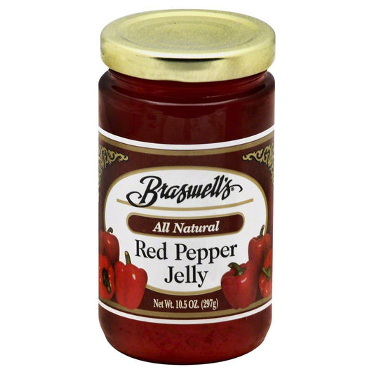 Braswell Red Pepper Jelly 10.5 OZ (Pack of 3)