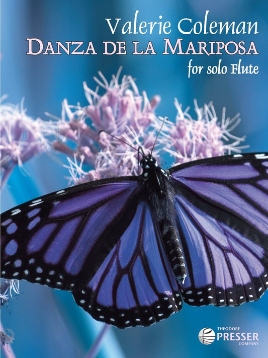 Danza De La Mariposa (Dance of the Butterfly) for Solo Flute