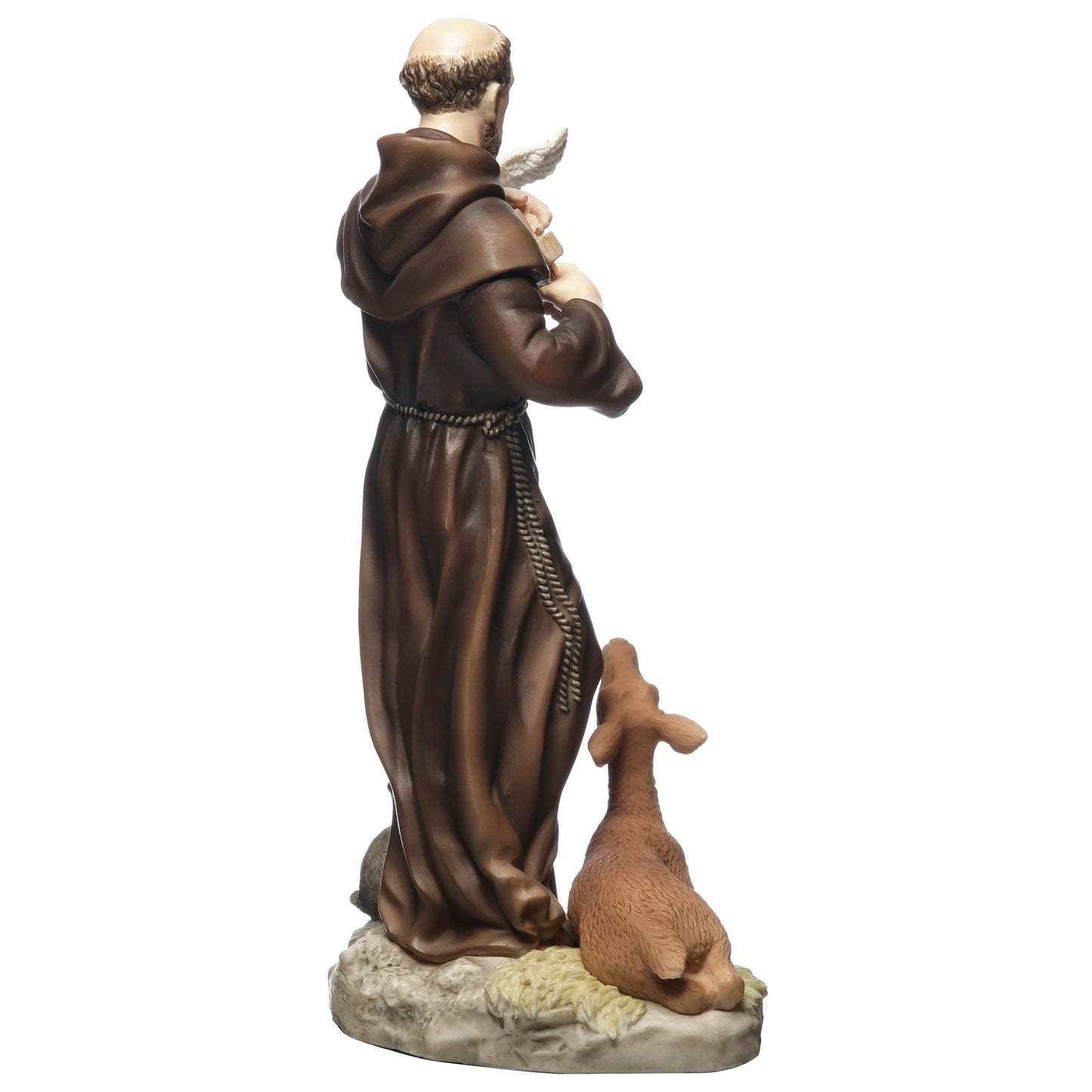 Veronese Design 6 1/8 Inch Saint Francis of Assisi Polyresin Hand Painted Religious Collectible Figurine Sculpture