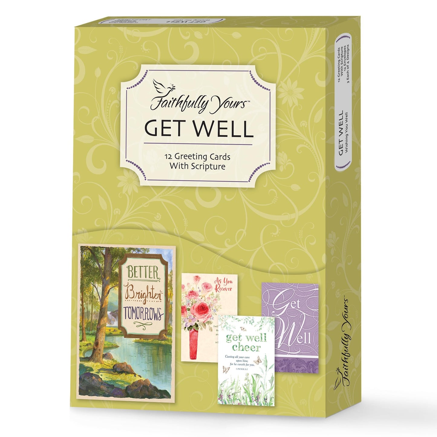 Designer Greetings Faithfully Yours Boxed Everyday Assortment Cards