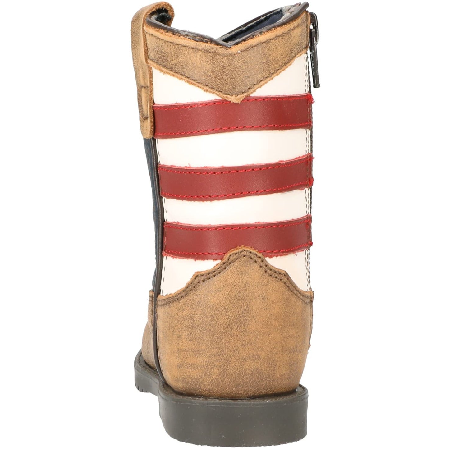 Smoky Mountain Boots Toddlers' Autry Western Boot, Stars And Stripes, Medium, Size 9 US