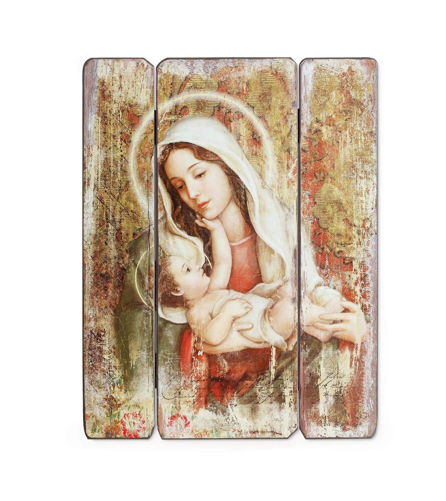 Joseph's Studio by Roman - A Child's Touch Decorative Panel, 15" H, Courageous Panels, Medium Density Fiberboard, Home Decor, Religious, Giftware, Decorative, Beautiful Detail