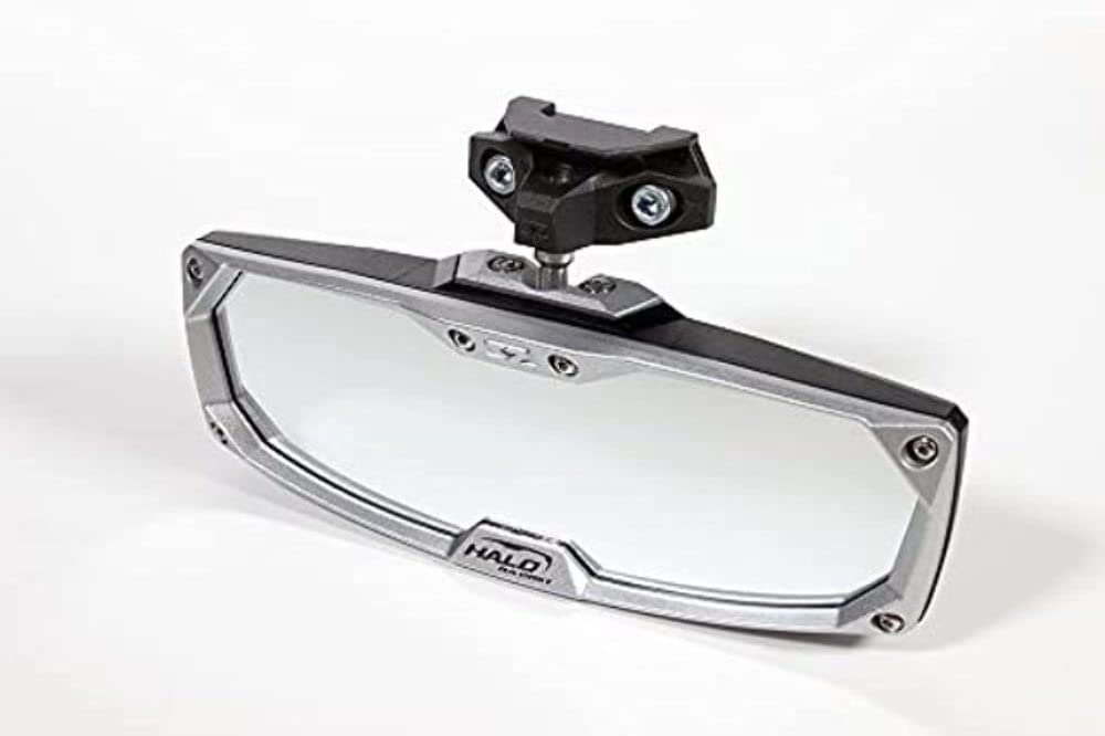 Seizmik Halo-RA CAST Rear View Mirror Compatible with Polaris RZR Pro XP/Turbo R 2020-2023 UTV Models | Cast Aluminum Bezel