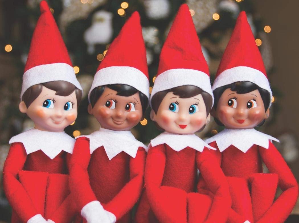 The Elf on the Shelf: A Christmas Tradition with Blue Eyed North Pole Girl Pixie-elf with Bonus an Elf Story DVD