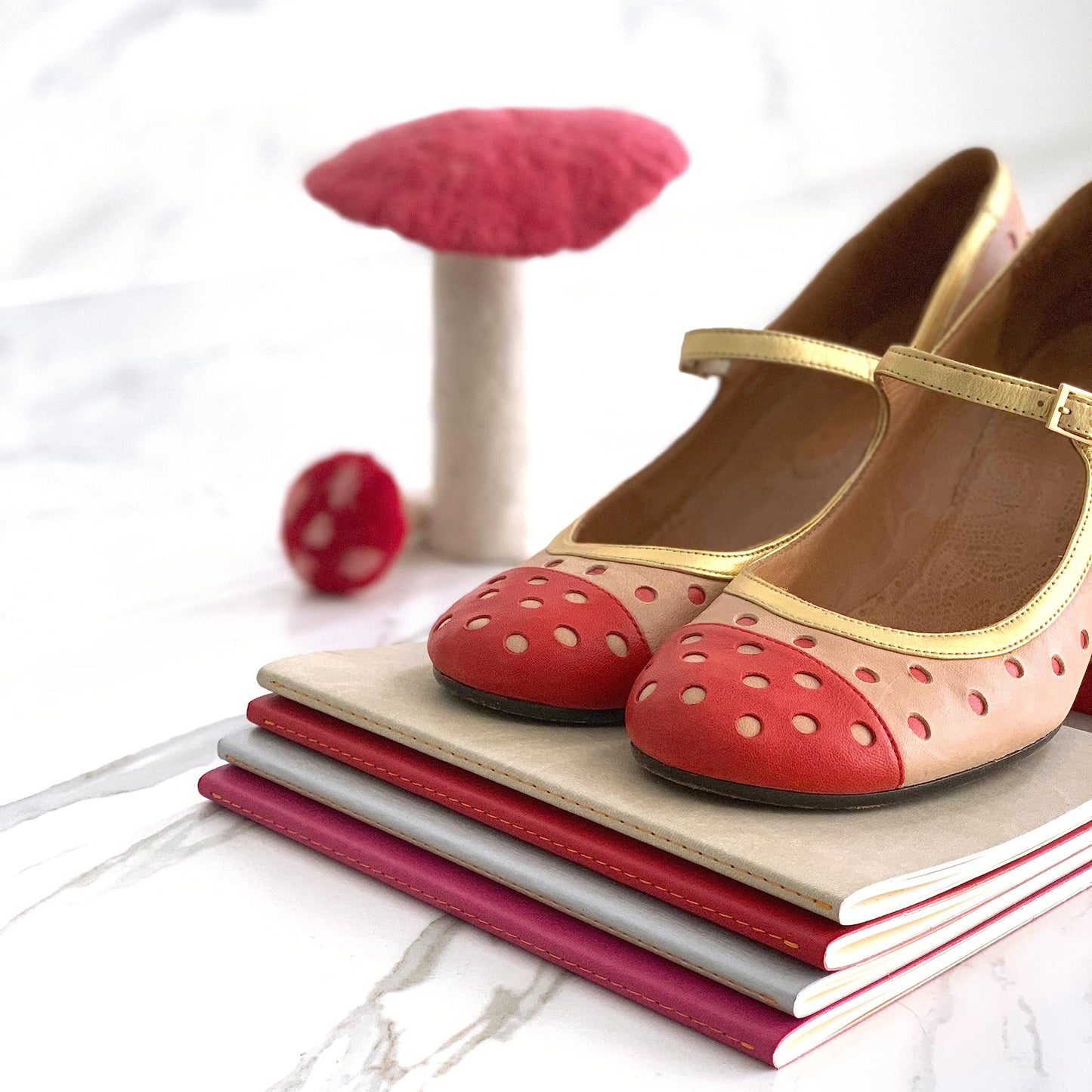 Rhodia Sewn Spine Notebook, A5, Dot - Chocolate