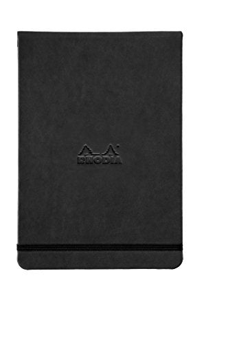 Rhodia Webnotepad, A5, Lined - Black