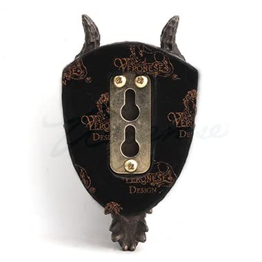 Veronese Design 6 1/4 Dragon Skull Trophy Sword Sheath Resin Wall Sculpture Bronze Finish Letter Opener