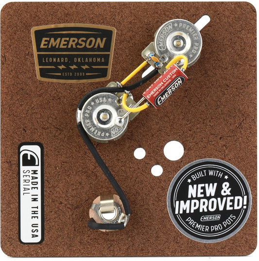Emerson Custom Prewired Kit for Precision Bass