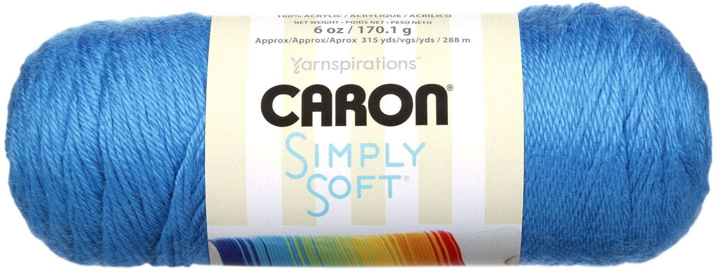 Caron Simply Soft Yarn Solids (3-Pack) Cobalt Blue H97003-9784