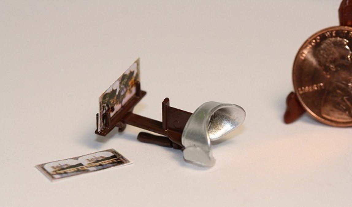 Melody Jane Dollhouse Chrysnbon Sterioscope Set Old Fashioned Victorian Accessory