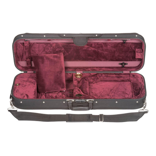 Bobelock 1002S Oblong 4/4 Violin Case with Wine Velour Interior