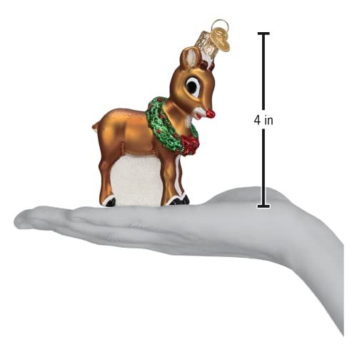 Old World Christmas Rudolph The Red-Nosed Holiday Ornament