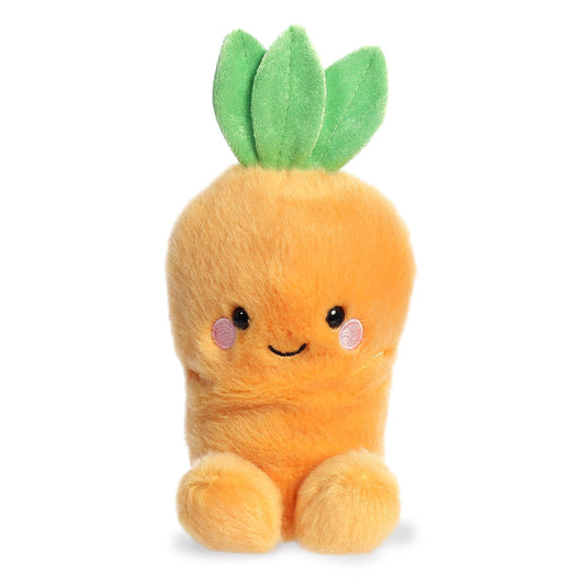 Aurora® Adorable Palm Pals™ Cheerful Carrot™ Stuffed Animal - Fun Collectible Plush for Kids and Adult Collectors - Perfect for Decorating Rooms and Birthday Gifts - Orange 5 Inches