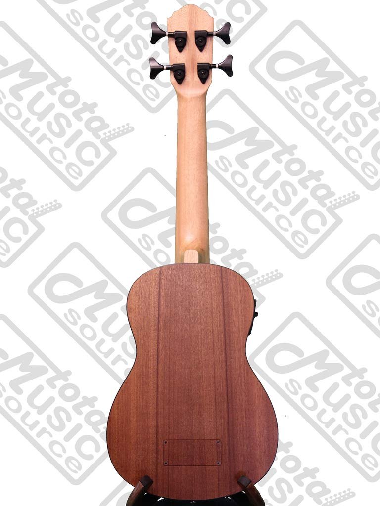 Oscar Schmidt OUB200K Comfort Series Bass Ukulele with Preamp, Volume, Bass and Treble Controls - Natural