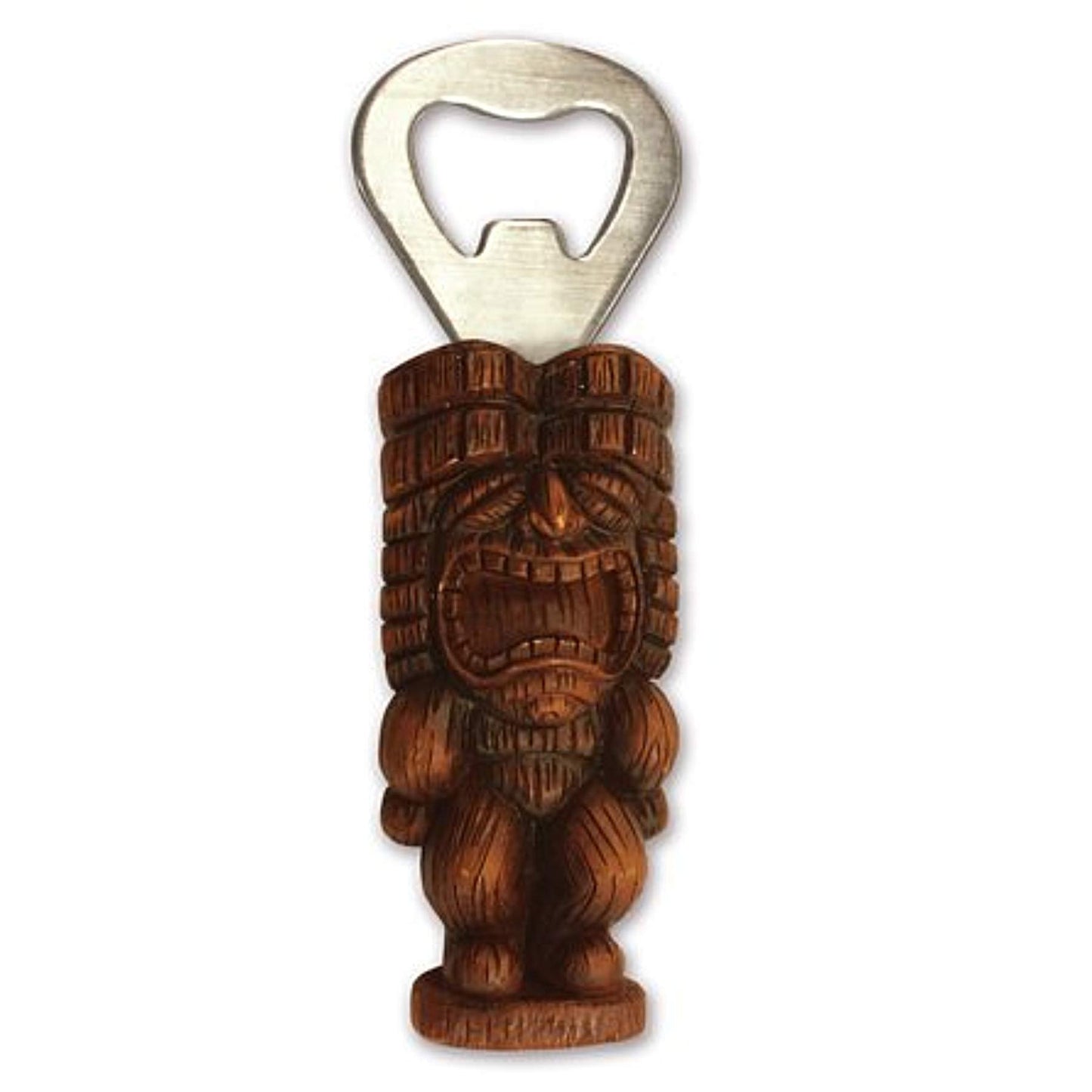 Hawaiian Tiki Bottle Opener with Magnet