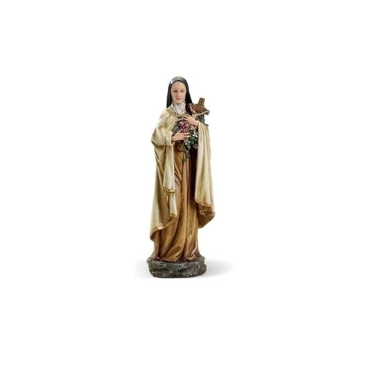 Roman Joseph's Studio Inc., Renaissance Collection, Holy Statue Figurine,10" H ST Therese Figure, Religious Figure, Religious Décor, (2.75 x 3.25 x 10 Inches)
