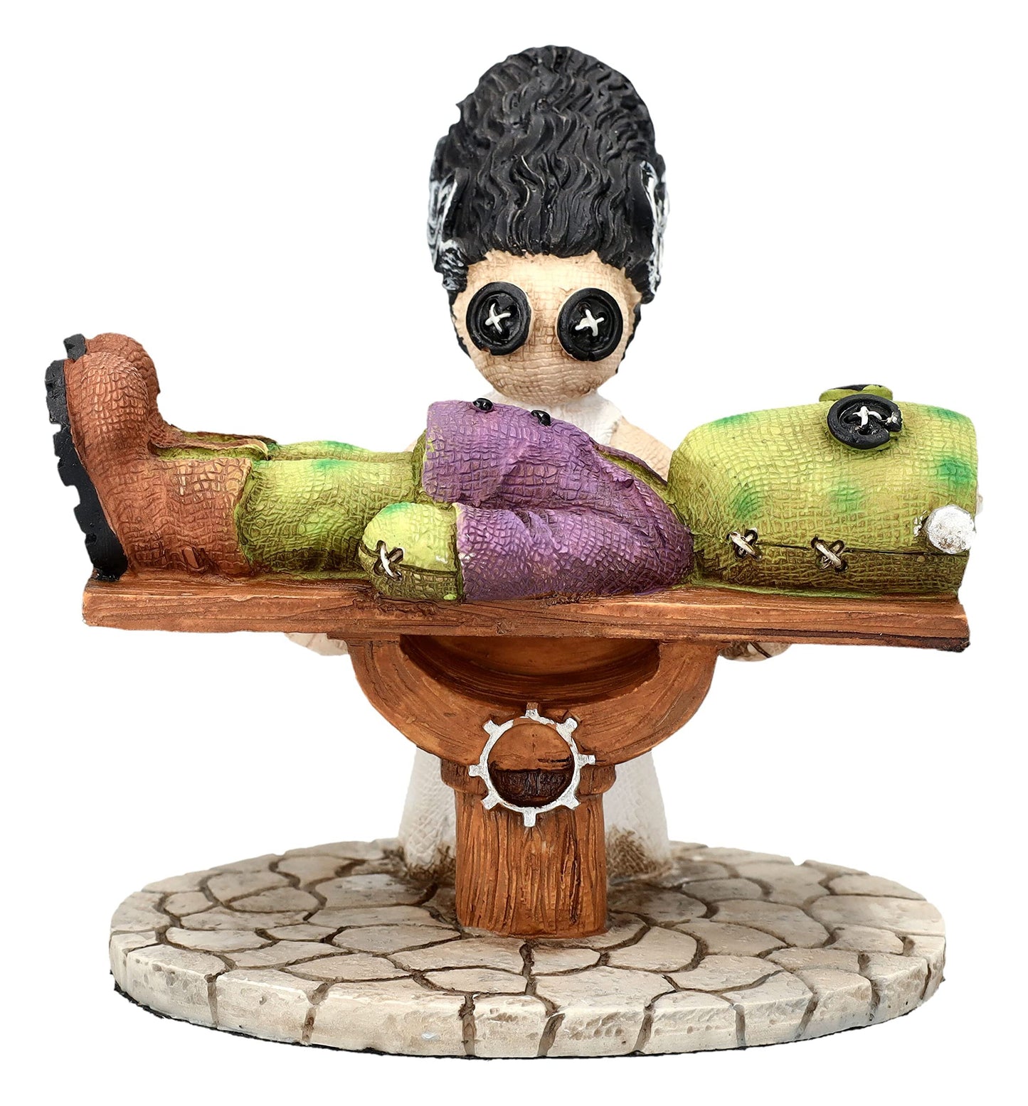 Pacific Giftware Pinhead Monsters Giving Life Frankenstein & Bride Collectible Statue Figurine