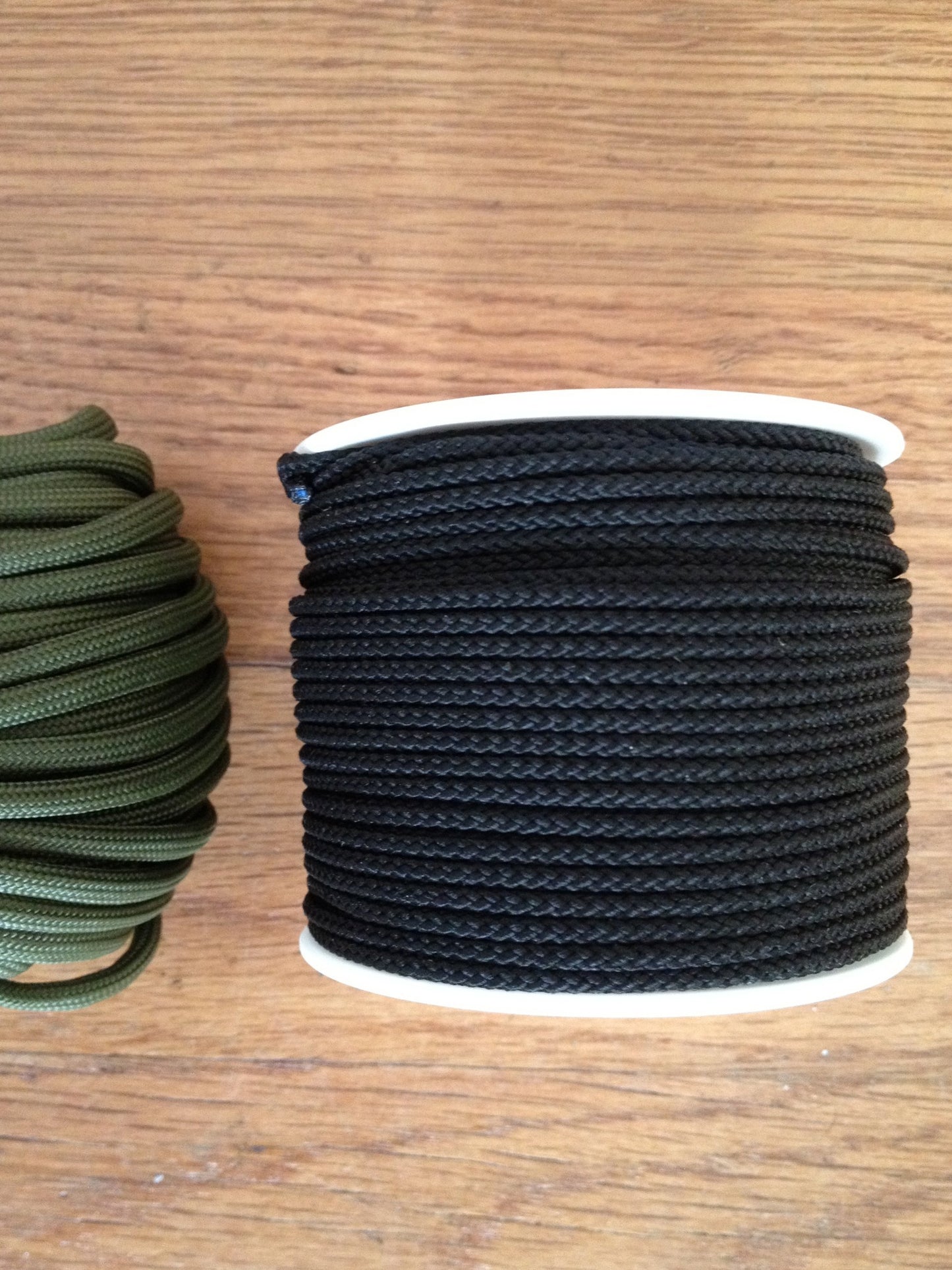 Atwood Rope 1/16 inch Microcord 100 foot spool, Mosquito Cord, 2mm paracord, Micro Parachute Cord - BLACK