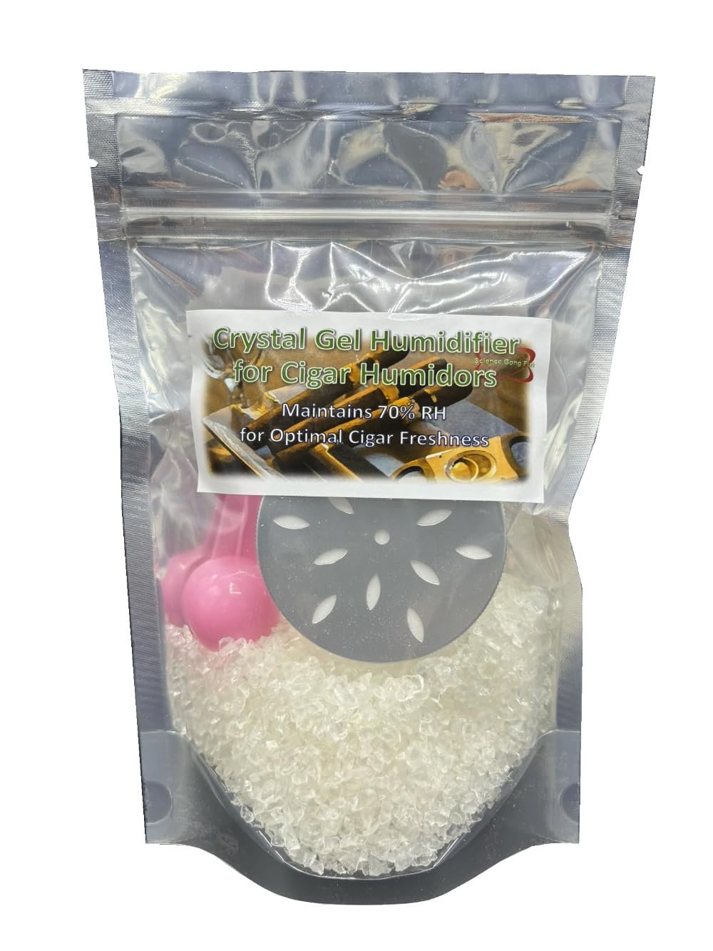 1/2LB Gel Crystal Humidifying for Cigars humidor