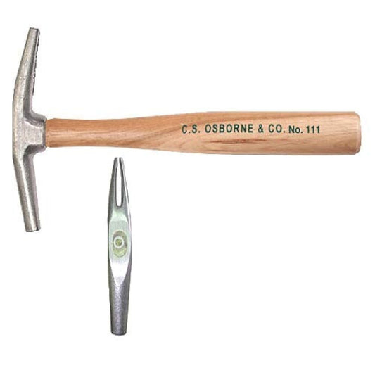 C.S. Osborne Light Weight Upholstery Hammer #111 Magnetic Split Head