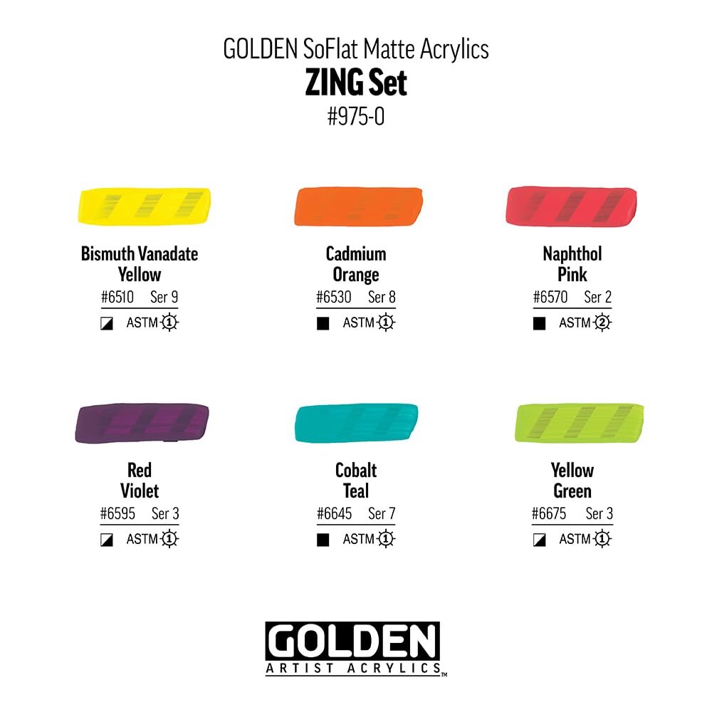 Golden SoFlat マットアクリル