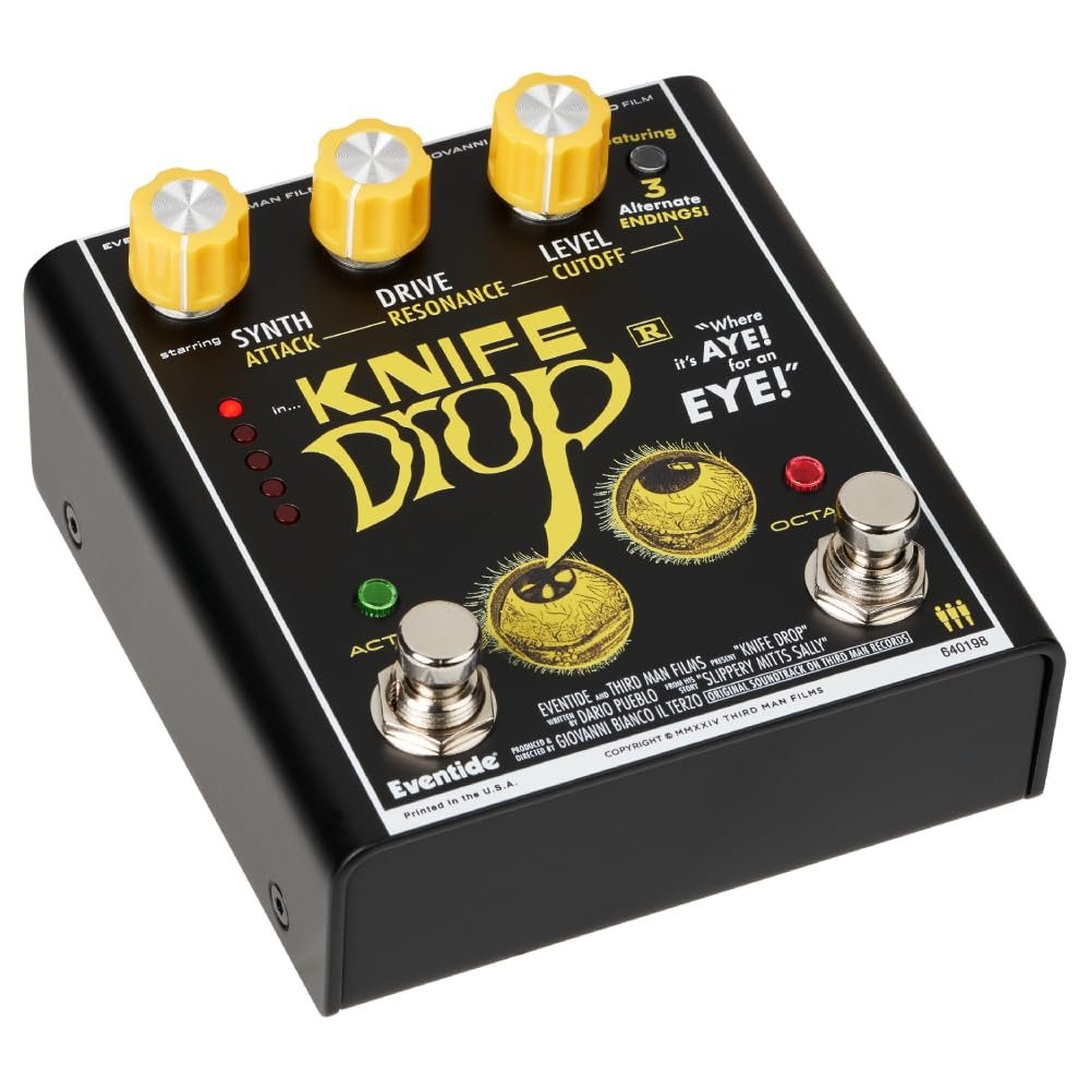 Eventide Knife Drop Suboctave Fuzz Synth Pedal