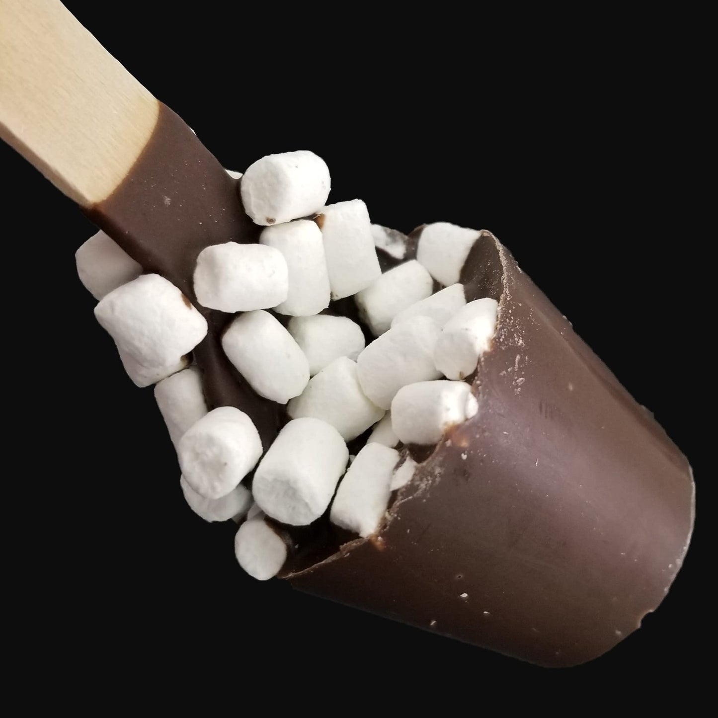 Melville Candy Hot Chocolate Spoons - Individually Wrapped Delicious Hot Cocoa Makers - Made in the USA for Stocking Stuffers, Christmas Gifts, and Coffee Bar Supplies.