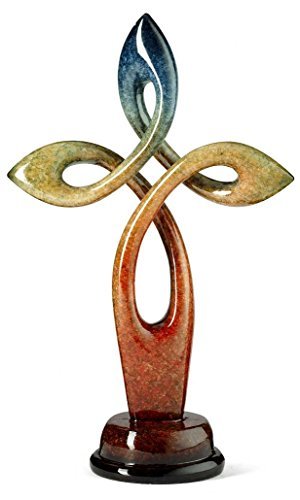 Wild Wings Atone - Cross - Small Imago Sculpture by Lawrence Oliver