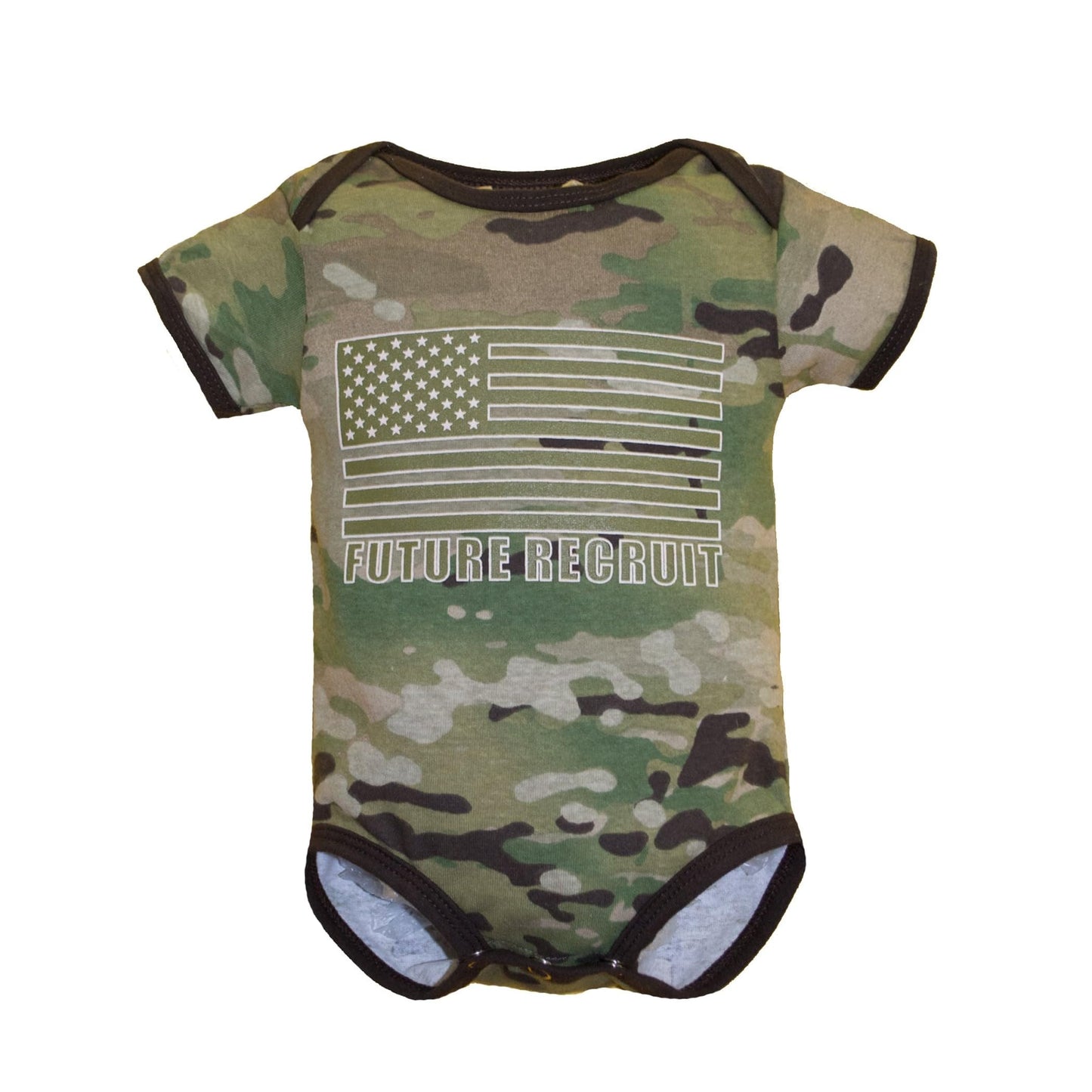 Trooper Clothing Multi CAM Future Recruit Infant Bodysuit (Multicam)