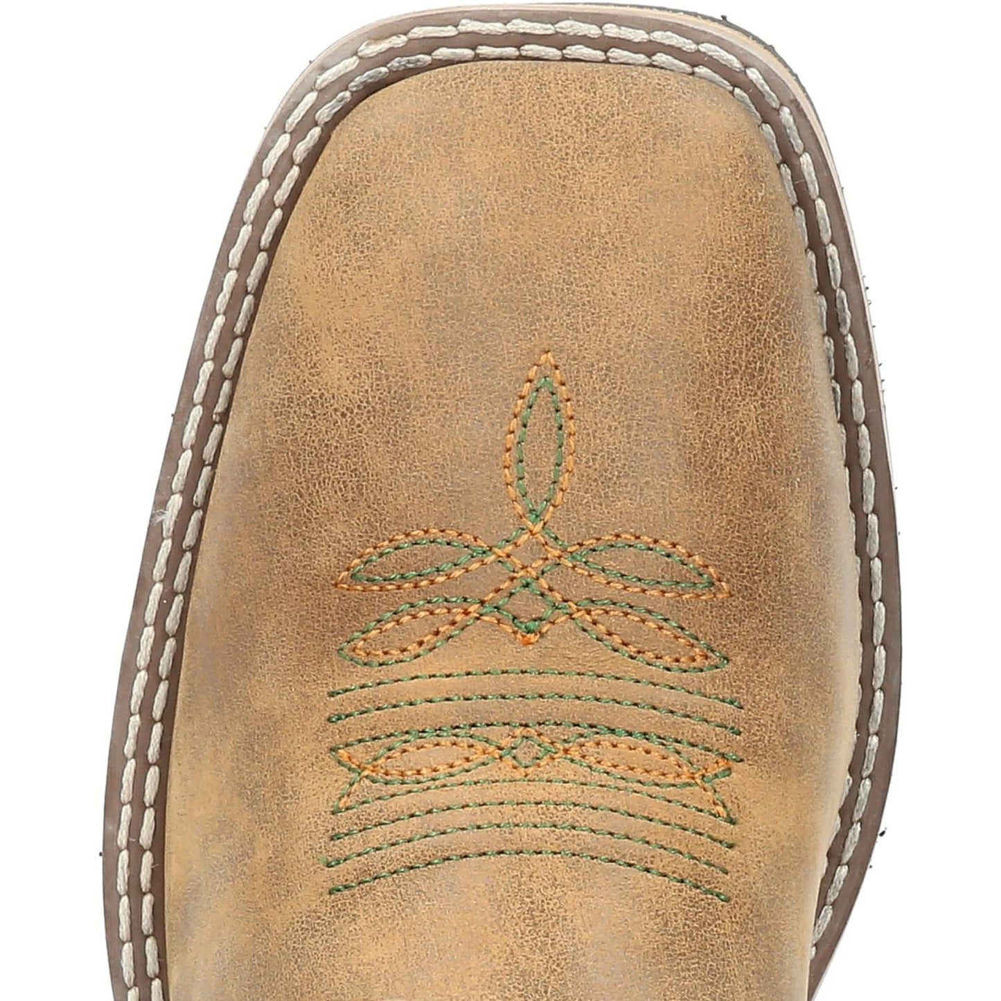 Smoky Mountain Women's Blossom Western Boot Broad Square Toe Brown 10 M