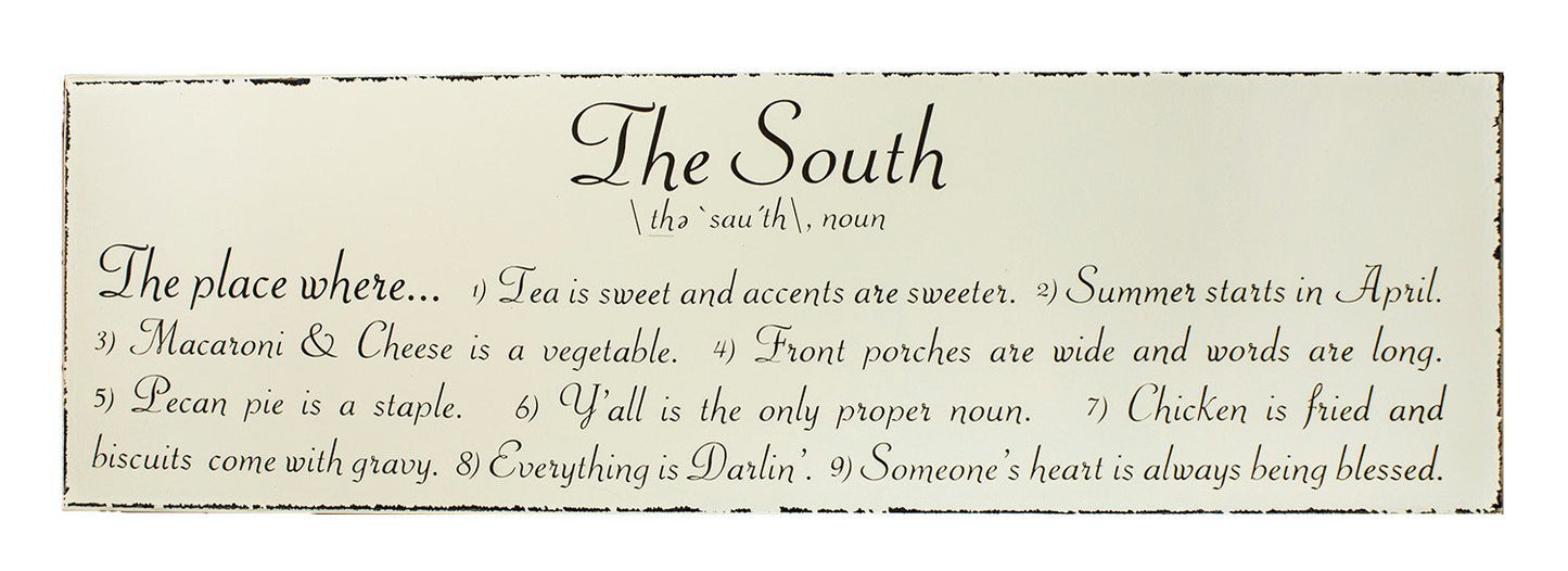 South Wall Frame by Magnolia Lane - 6 x 18