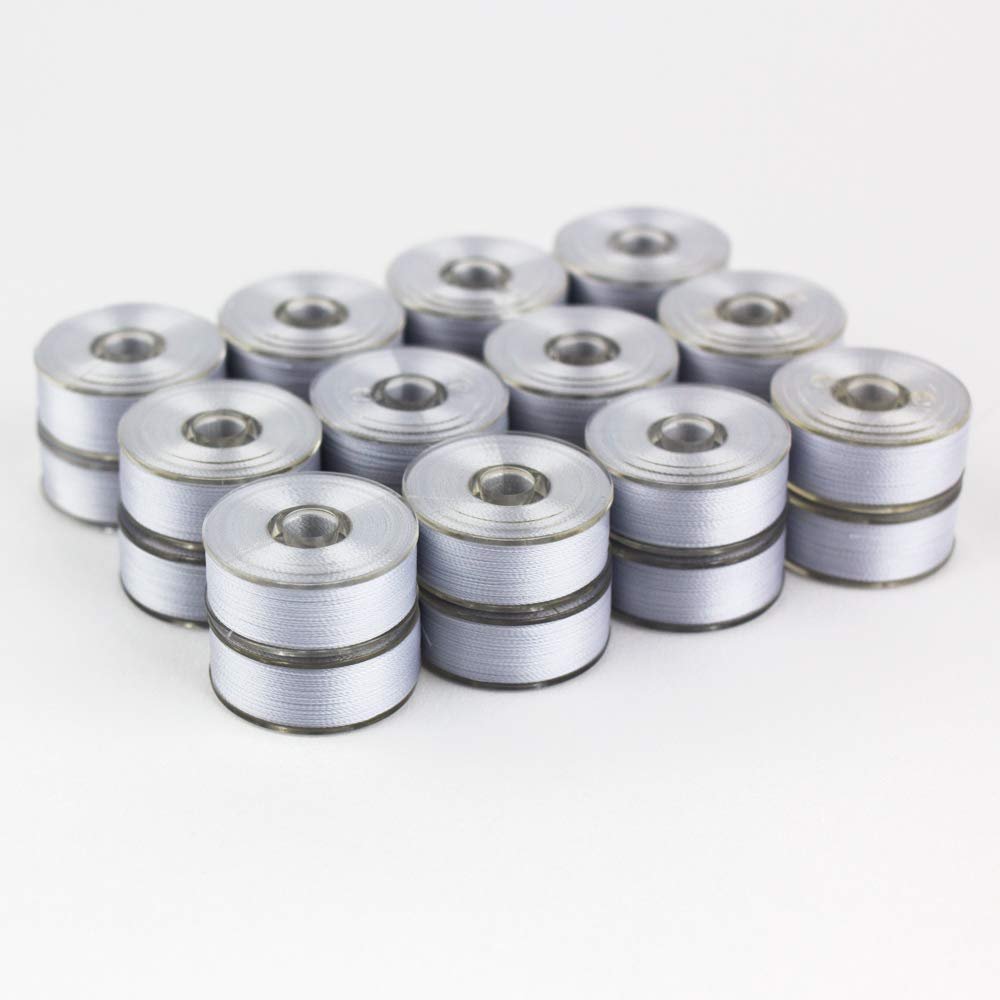 WonderFil, Specialty Threads, DecoBob, Pre-wound Bobbins, Class 15 - Antique White