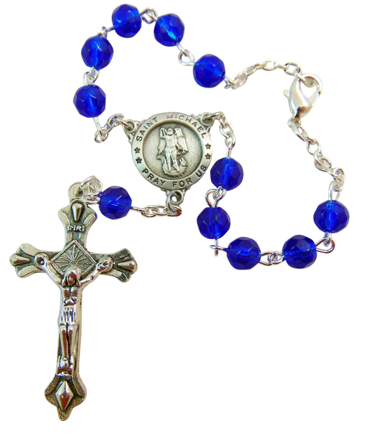 MV001 Auto Vehicle Car SUV Truck Rosary. St. Michael the Archangel Is Known for Protection.