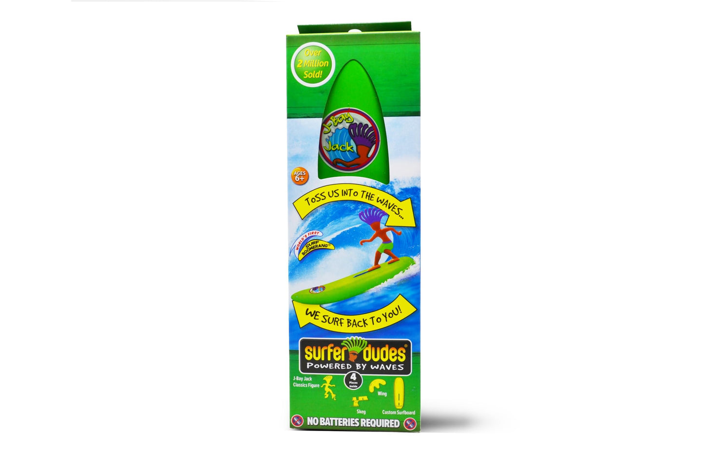 Surfer Dudes Classics Wave Powered Mini-Surfer and Surfboard Toy