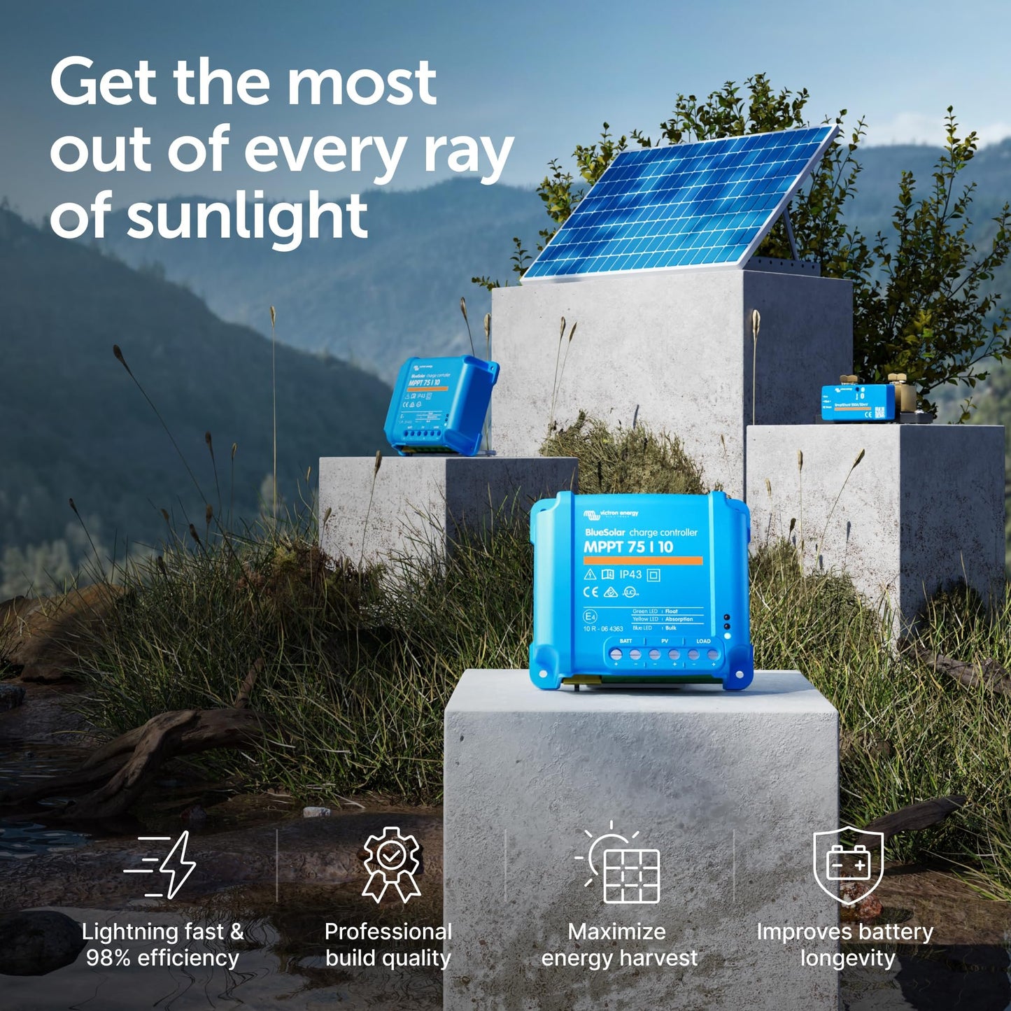 Victron Energy BlueSolar MPPT Solar Charge Controller